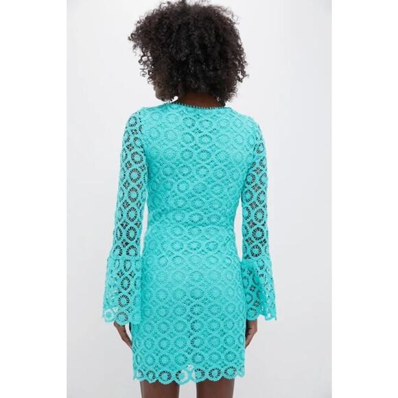 SAYLOR Deep Chlorine Glenda Mini Dress S - NWT - Picture 2 of 5